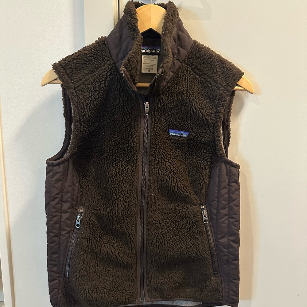 Patagonia Synchilla Vest women's brown medium